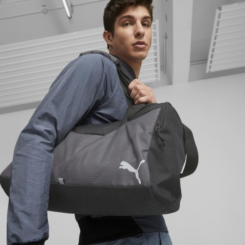 Puma IndividualRise Small Sports Bag Black Grey 079323 03