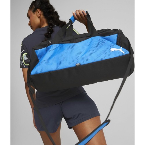 Puma IndividualRise Small Sports Bag Black Blue 079323 02