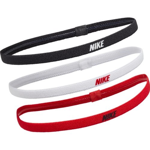 Nike Elastic Headbands 2.0 3P White Black Red N1004529 083