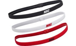 Nike Elastic Headbands 2.0 3P White Black Red N1004529 083