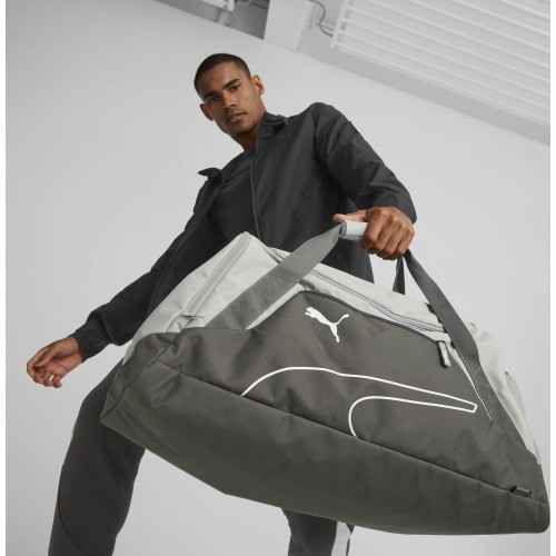 Puma Sportinis Krepšys Fundamentals Sports Bag Grey 079237 04