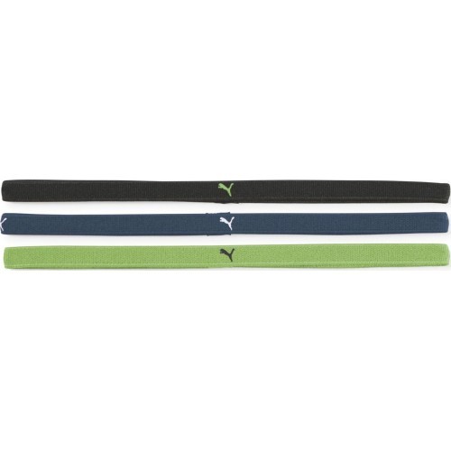 Puma Galvos Juosta AT Sportbands Womens Pack Black Blue Green 053491 07
