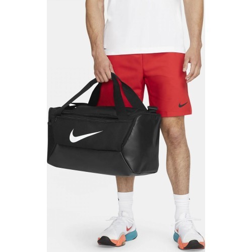 Nike Brasilia S Duff-9.5 Sports Duffel Bag Black DM3976 010