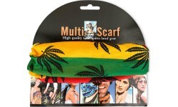 Denim House Multifunctional Head and Neck Tube Yellow Green Red DH1012