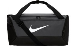 Nike Brasilia S Duff-9.5 Sports Duffel Bag Grey DM3976 026