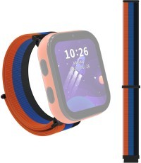 Replacement Strap for Children’s Smart Watch inSPORTline Cubbio - Black-Blue-Orange