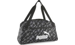 Puma Phase AOP Sports Bag Grey Black 079950 01