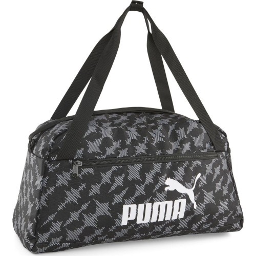 Puma Sportinis Krepšys Phase Aop Sports Bag Grey Black 079950 01