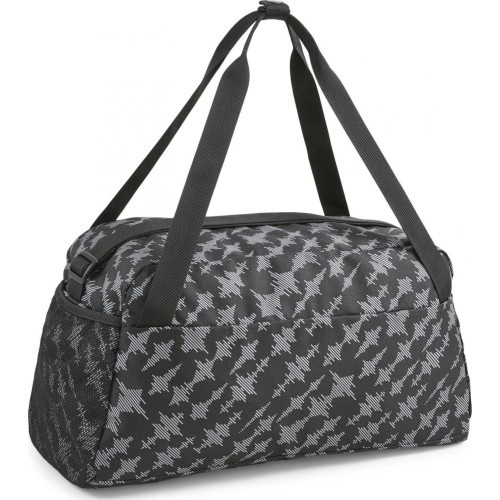 Puma Phase AOP Sports Bag Grey Black 079950 01
