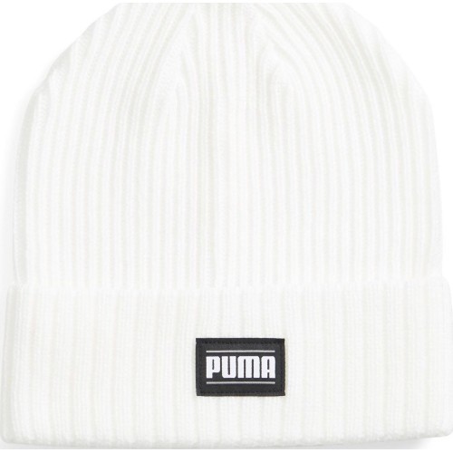 Шапка Puma Ribbed Classic Cuff Beanie White 024038 06