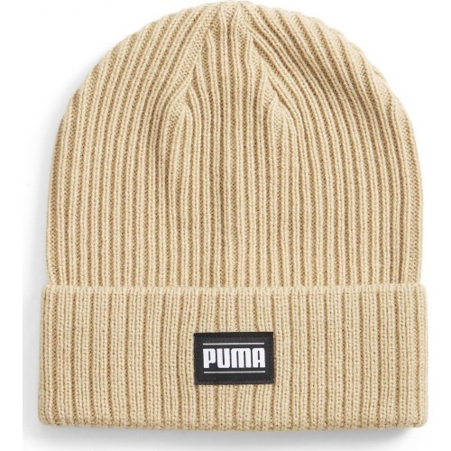 Puma Ribbed Classic Cuff Beanie Cream 024038 07