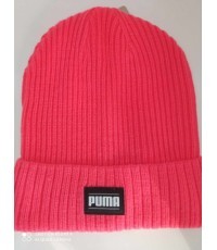 Шапка Puma Ribbed Classic Cuff Beanie розовая 024038 08