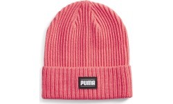 Puma Ribbed Classic Cuff Beanie Pink 024038 08