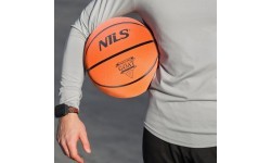 Krepšinio kamuolys Nils GOAT NPK272, oranžinis, 7 dydis