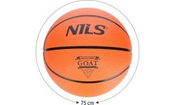 Баскетбольный мяч Nils GOAT NPK272, оранжевый, размер 7