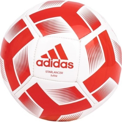 Adidas Futbolo Kamuolys Starlancer Mini White Red IA0975