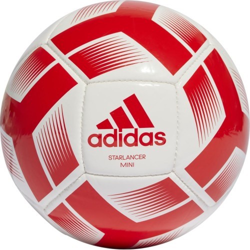 Adidas Futbolo Kamuolys Starlancer Mini White Red IA0975