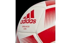 Adidas Futbolo Kamuolys Starlancer Mini White Red IA0975