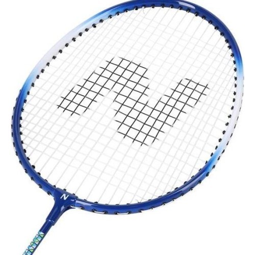 NRZ2052 aliuminio badmintono rinkinys: 2 raketės, 3 plunksninukai ir dėklas NILS