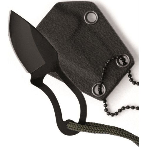 NECK KNIFE WITH CHAIN 9 CM