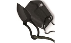 NECK KNIFE WITH CHAIN 9 CM