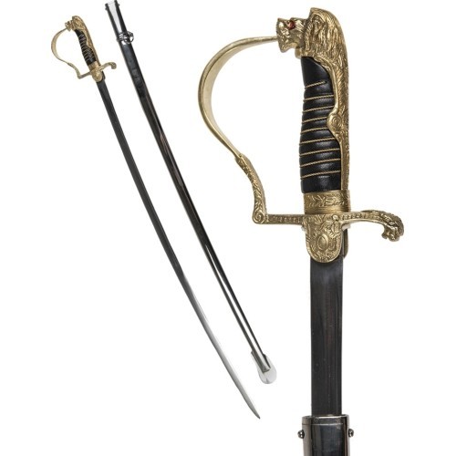PRUSSIAN LION-HEAD SWORD REPRO