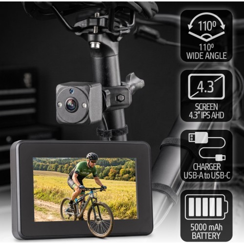 Bike Rearview Camera inSPORTline ISL Natys