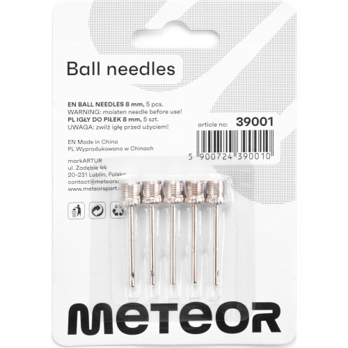 METEOR NEEDLES IN BLISTER 8 mm