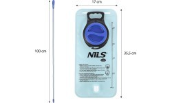 Питьевой мешок Nils Camp NC1720, 2 л, синий