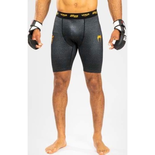 Шорты Venum x Ares 2.0 Vale Tudo, чёрные/золотые