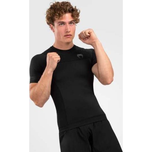 Рашгард с коротким рукавом Venum G-Fit Air, чёрный