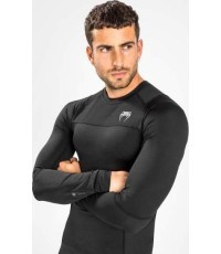 Venum G-Fit Air ilgarankoviai marškinėliai (rashguard), juodi