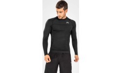 Venum G-Fit Air ilgarankoviai marškinėliai (rashguard), juodi