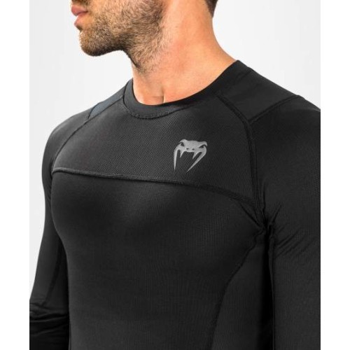 Venum G-Fit Air ilgarankoviai marškinėliai (rashguard), juodi