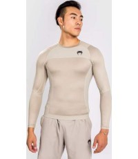 Venum G-Fit Air ilgarankovis rashguard – smėlio spalvos