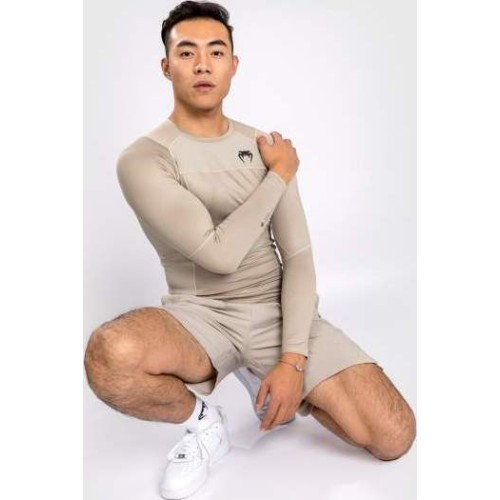 Venum G-Fit Air Rashguard Longsleeve - Sand