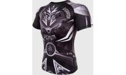 Venum Gladiator 3.0 marškinėliai (rashguard), trumpomis rankovėmis, juodi/balti