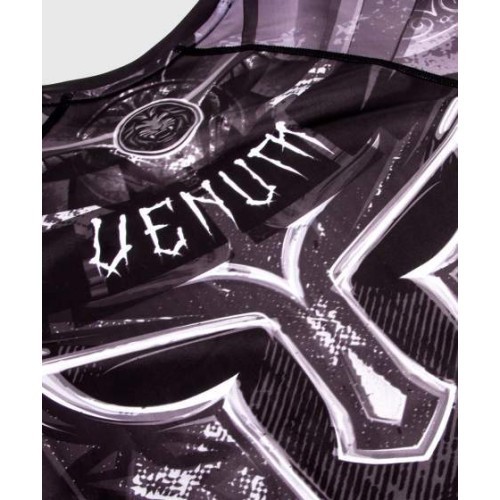 Venum Gladiator 3.0 Rashguard - Long Sleeves - Black/White