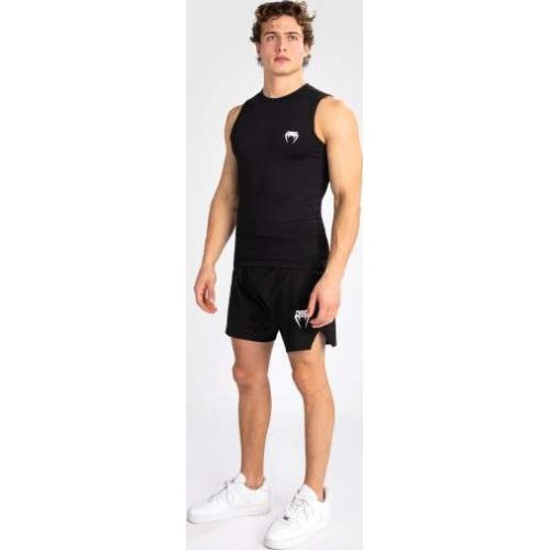 Venum Contender vyriškas berankovis marškinėliai Rashguard, juoda/balta