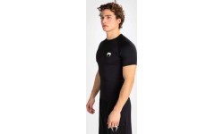 Мужской рашгард Venum Contender с коротким рукавом, чёрный/белый
