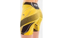 UFC Venum Authentic Fight Night Women's Vale Tudo Shorts - Long Fit - Yellow