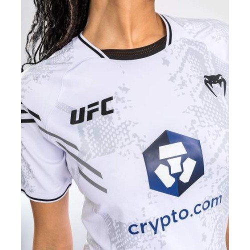 UFC Adrenaline by Venum Authentic Fight Night Women’s Walkout Jersey - White