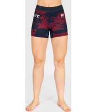 Moteriški šortai UFC Zenith by Venum Burgundy Authentic Fight Week Performance Vale Tudo