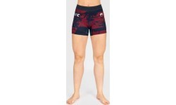 Moteriški šortai UFC Zenith by Venum Burgundy Authentic Fight Week Performance Vale Tudo