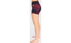 Moteriški šortai UFC Zenith by Venum Burgundy Authentic Fight Week Performance Vale Tudo