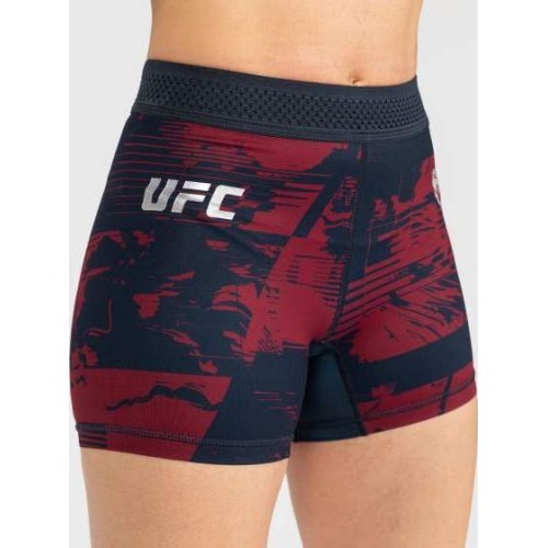 Women’s UFC Zenith by Venum Burgundy Authentic Fight Week Performance Vale Tudo Short