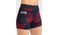 Moteriški šortai UFC Zenith by Venum Burgundy Authentic Fight Week Performance Vale Tudo