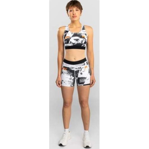 Women’s UFC Zenith by Venum White Authentic Fight Week Performance Vale Tudo Short
