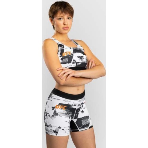 Женские шорты Vale Tudo UFC Zenith by Venum White Authentic Fight Week Performance