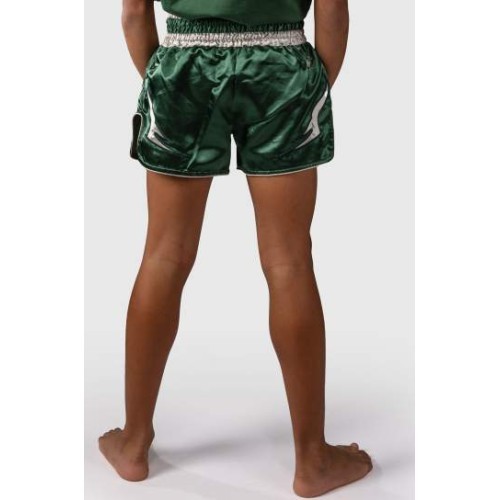 Venum Inferno Muay Thai šortai – žalia/balta